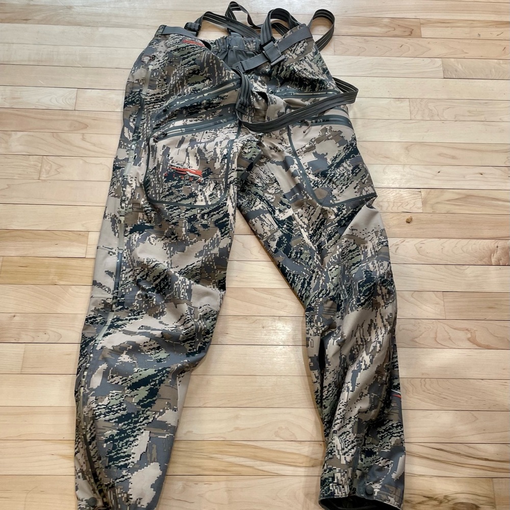 Sitka Mens Bib Pants Optifade Open Country Size L